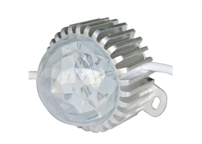 フル カラー IP67 は屋外の建物の正面の装飾および照明のための DMX512 LED ポイント ライトを防水します