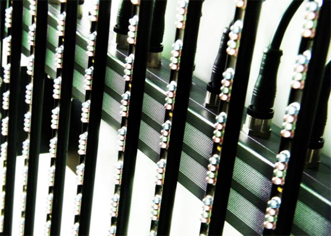 高い明るさの屋外 DMX LED の照明のための防水フル カラーの広告の LED 表示板