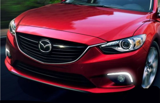 MAZDA6 2014連続したランプのためのLEDの昼間の走行灯DRL